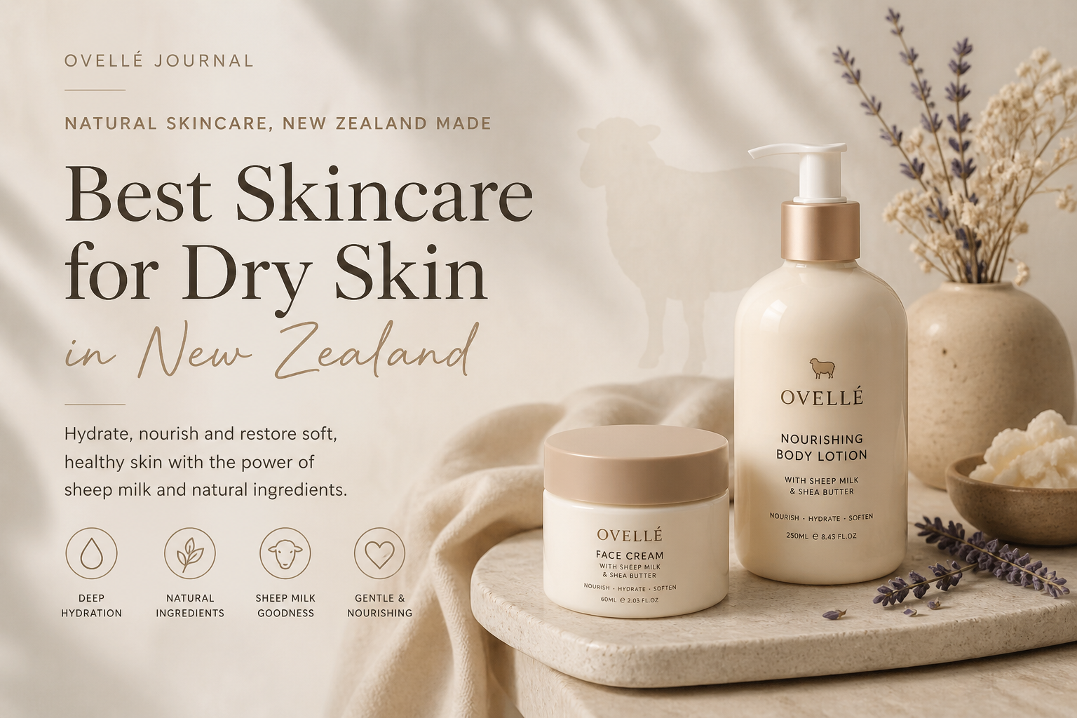 Best Skincare for Dry Skin NZ | Hydrating Natural Skincare