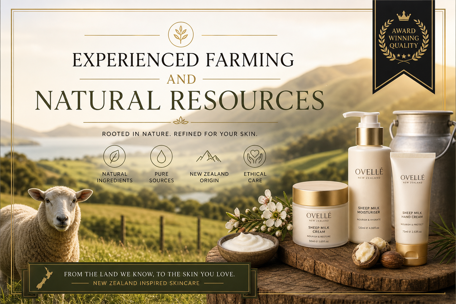 From Farm to Skin: How Experience and Natural Resources Shape Better Skincare